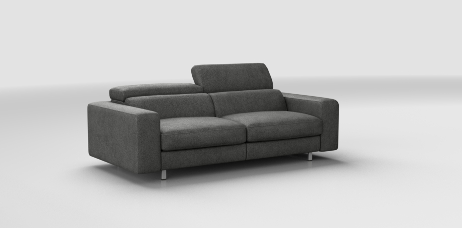 Gazzano - 3 seater sofa bed Metal leg